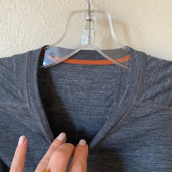 511 Tactical Base Layer Merino Wool Thermal Top in Grey Fit Large Activewear - Picture 3 of 6